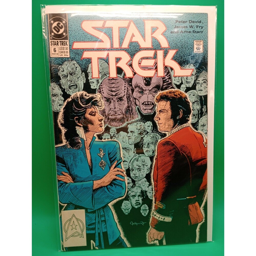 Star Trek Peter David James W. Fry And Arne Starr Dc Comic